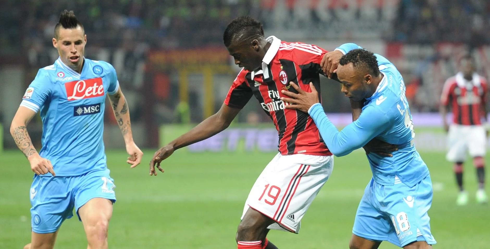 Il Napoli ha l’incubo San Siro, ma ora è superiore ed Allegri è poco <i>azzurro</i>. Higuain? Vince Balotelli