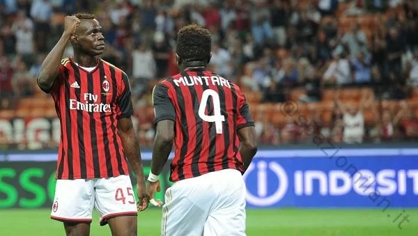 Muntari Balotelli Milan-Cagliari (SpazioMilan)