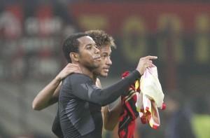 Robinho Neymar Milan-Barcellona (SpazioMilan)