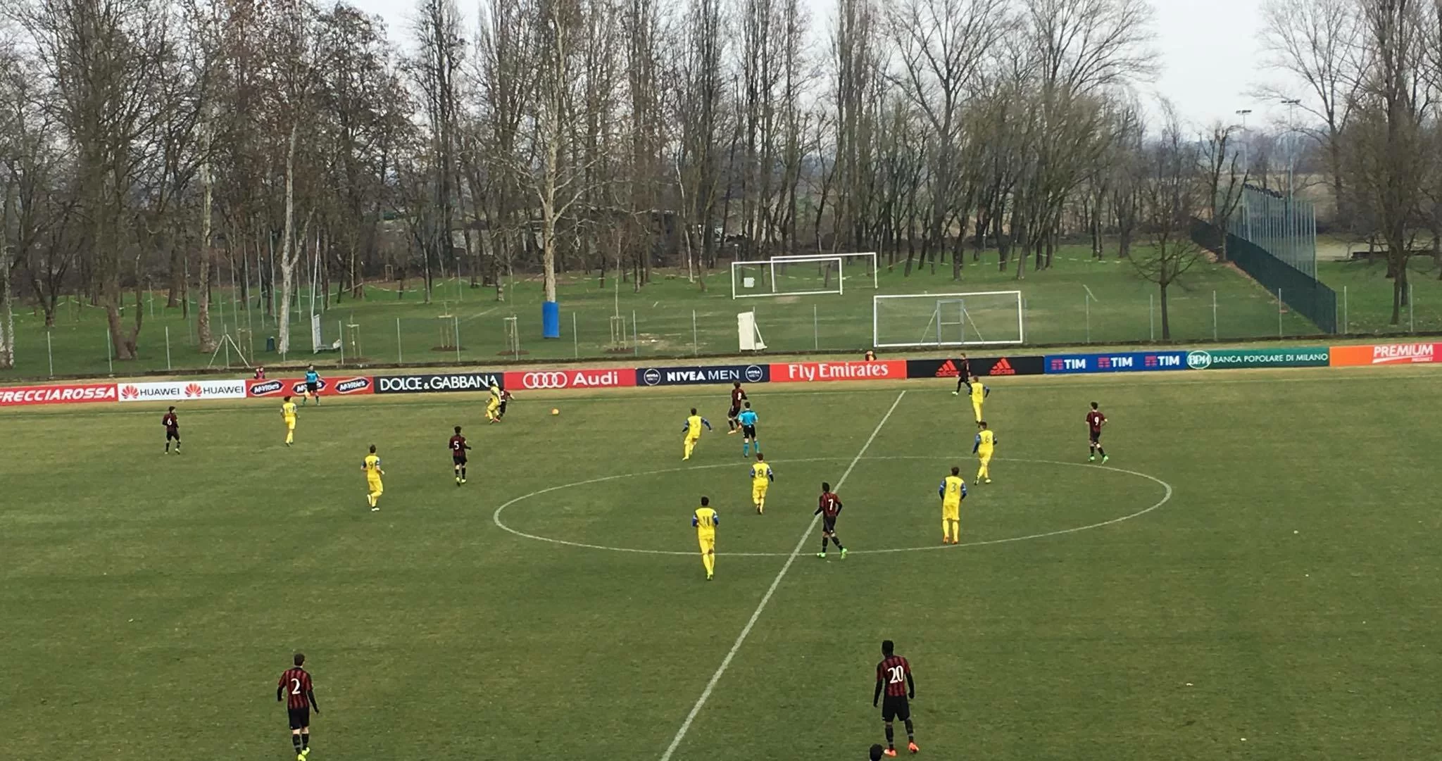 Trofeo Dossena, la classifica del girone del Milan: stasera la seconda partita