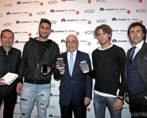 huawei galliani donnarumma locatelli