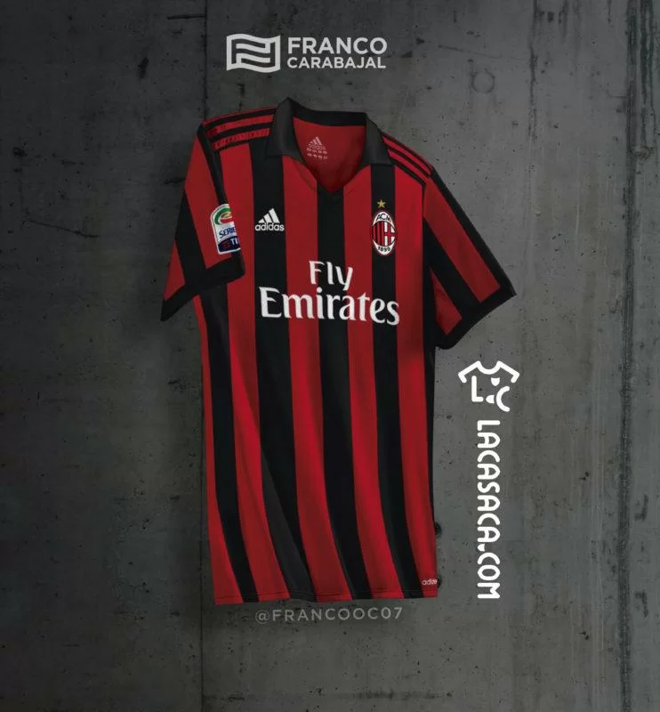 FOTO/ Ecco la possibile maglia del Milan per la prossima stagione