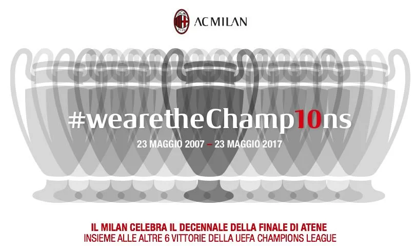 23 Maggio 2007-23 Maggio 2017: #wearetheChamp10ns