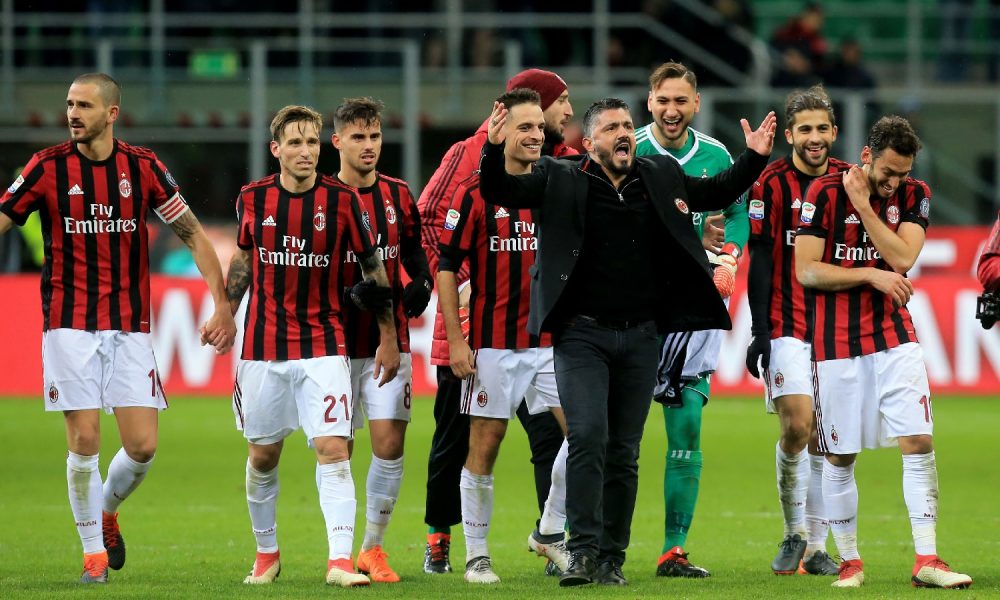 Tuttosport la probabile formazione del Milan nella sfida con la Roma