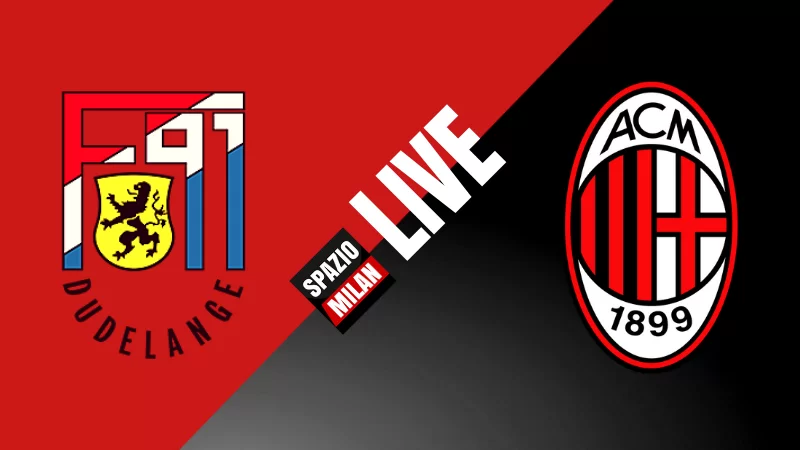 SM • Europa League, rivivi il live di Dudelange-Milan