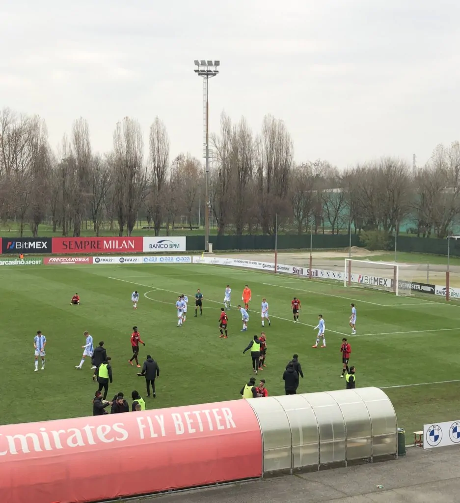 Milan-Spal Primavera 4-1: partita dominata dai rossoneri, seconda vittoria di fila in casa