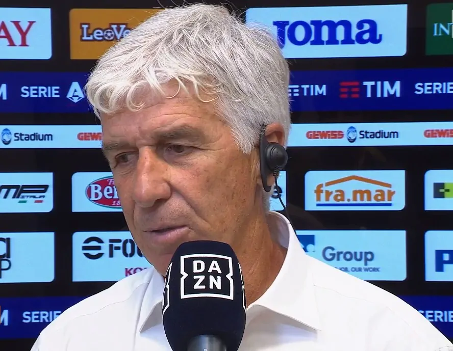 Gasperini: “Pareggio giusto. Atalanta più difensiva? C’è un motivo”