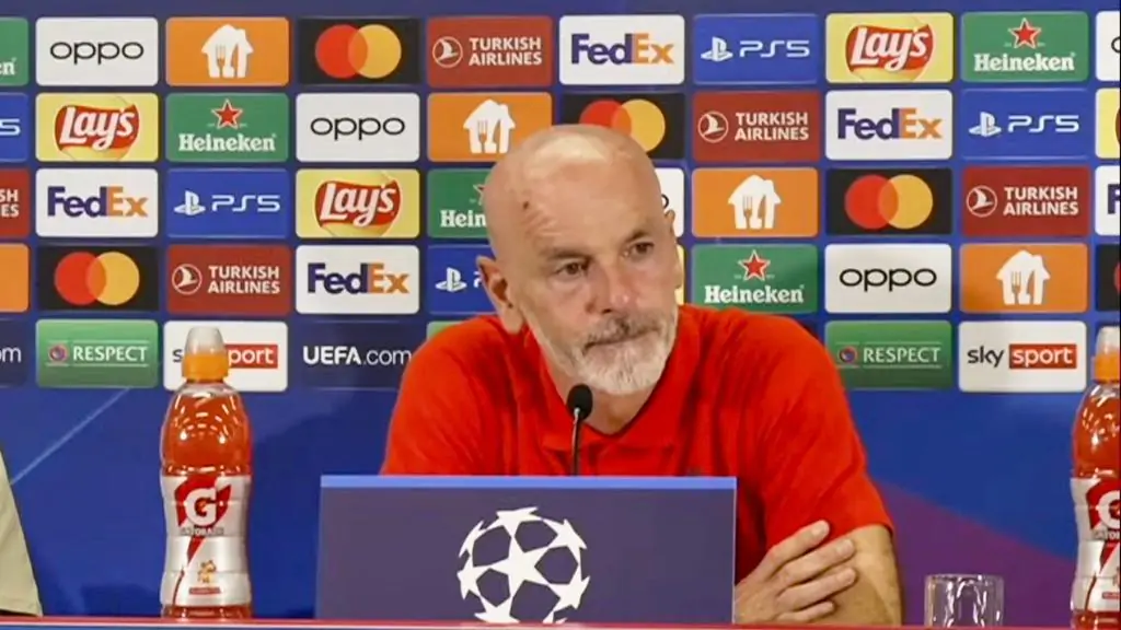 Pioli in conferenza: “In Champions abbiamo una missione”, poi la risposta su Florenzi