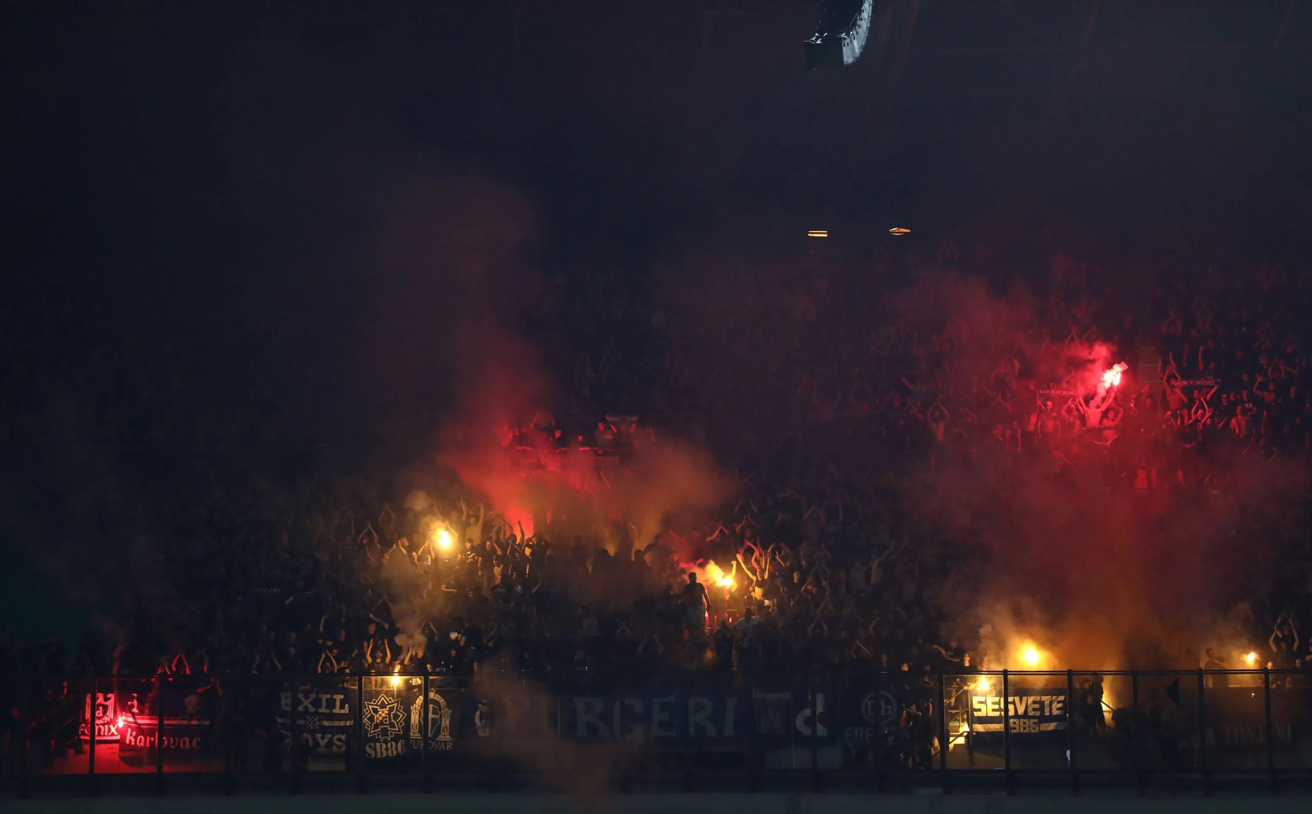 Clima di tensione per Milan-Dinamo: denunciati i tifosi croati