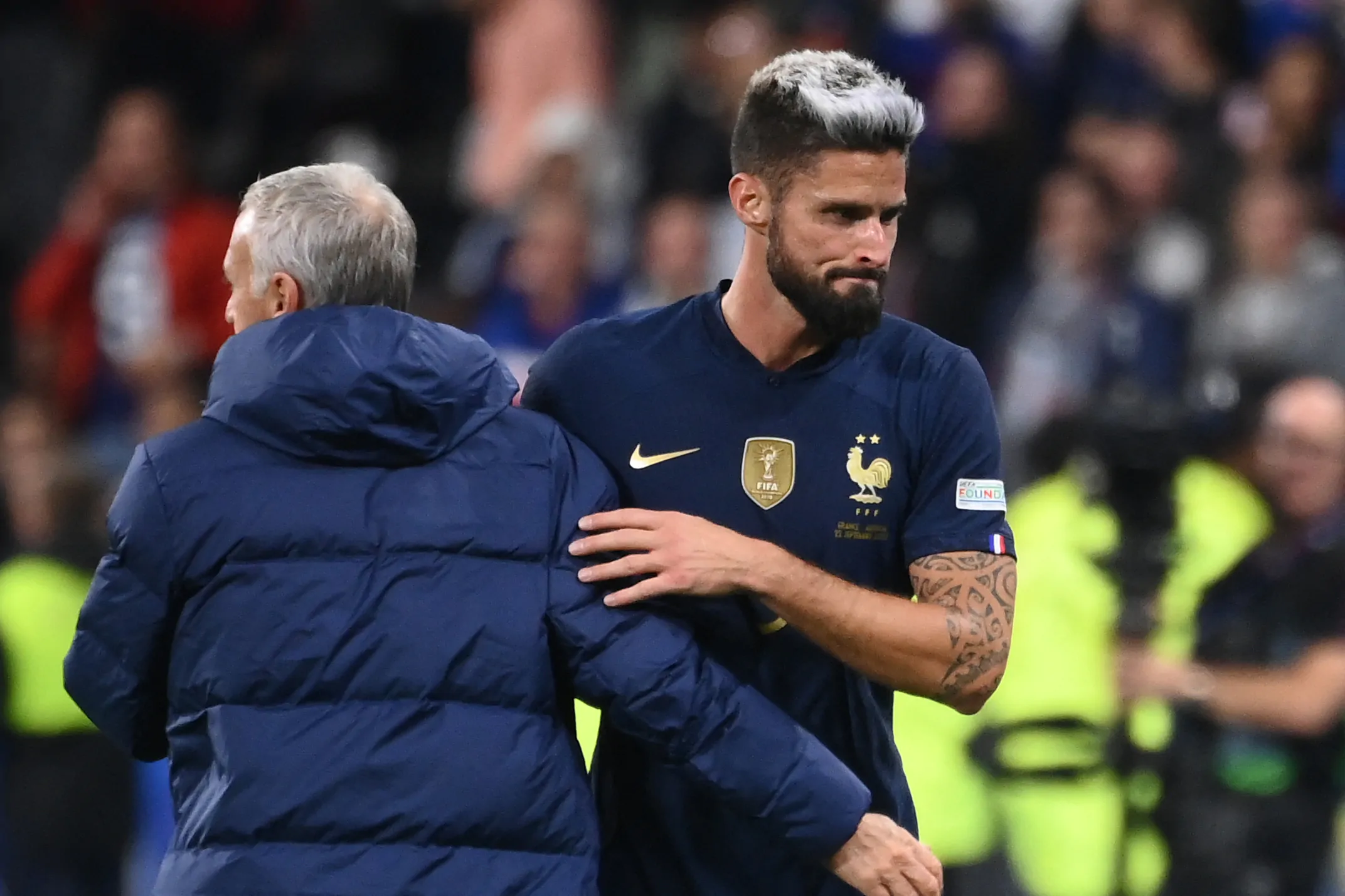 Deschamps rivela: “Ci sono state discussioni con Giroud. L’ho convocato per un motivo”