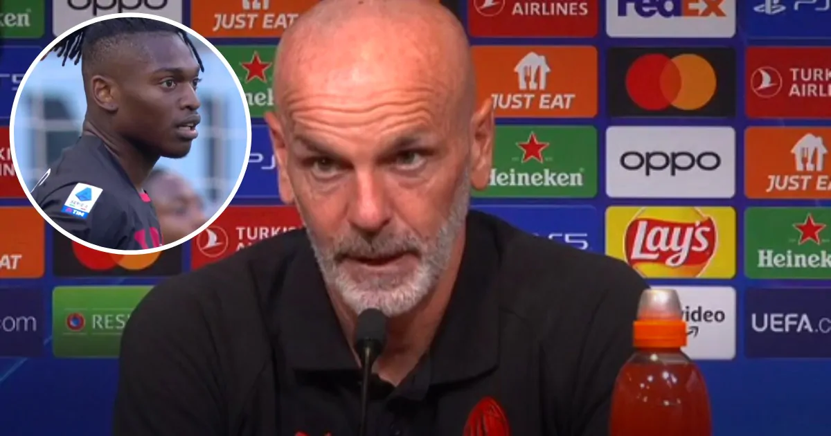 Pioli su Leao: “Da lui il Milan si aspetta il massimo, deve lavorare insieme alla squadra”