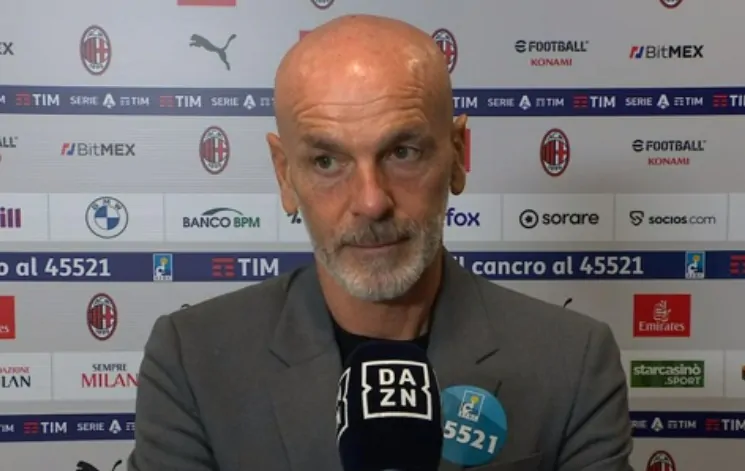 Pioli: “Thiaw titolare? Gli ho dato un solo consiglio. Classifica? Giochiamo su noi stessi”