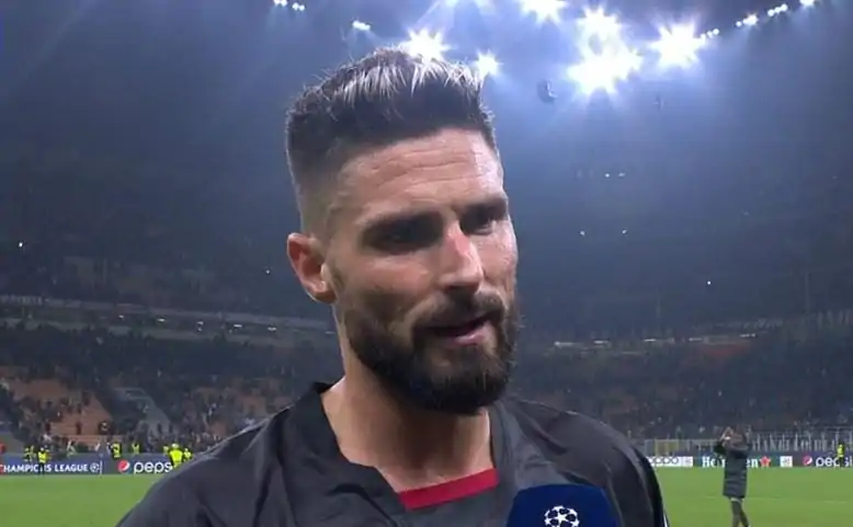 Esultanza Giroud, l’attaccante svela il perché della lettera “A”