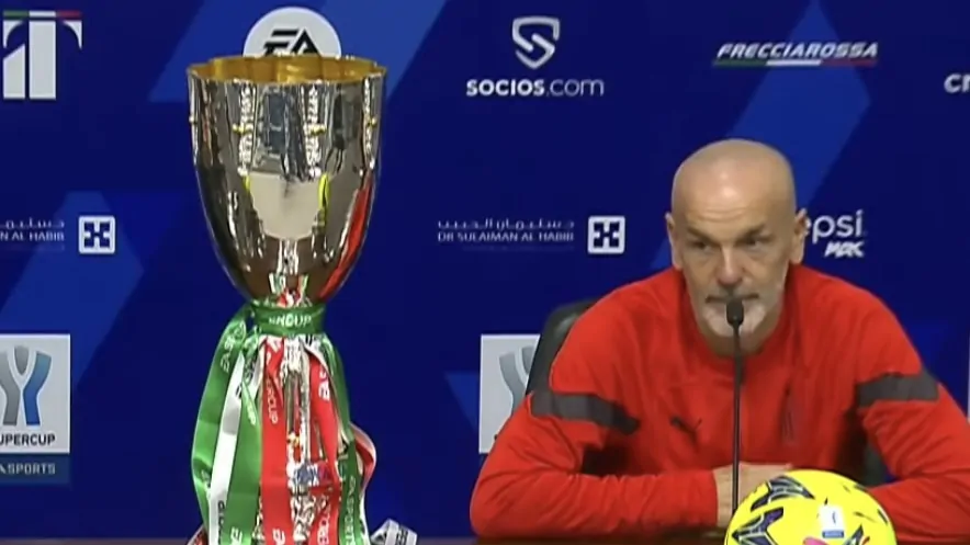 Pioli in conferenza: “Pancia piena? Abbiamo vinto solo un trofeo. La stagione non finisce domani”