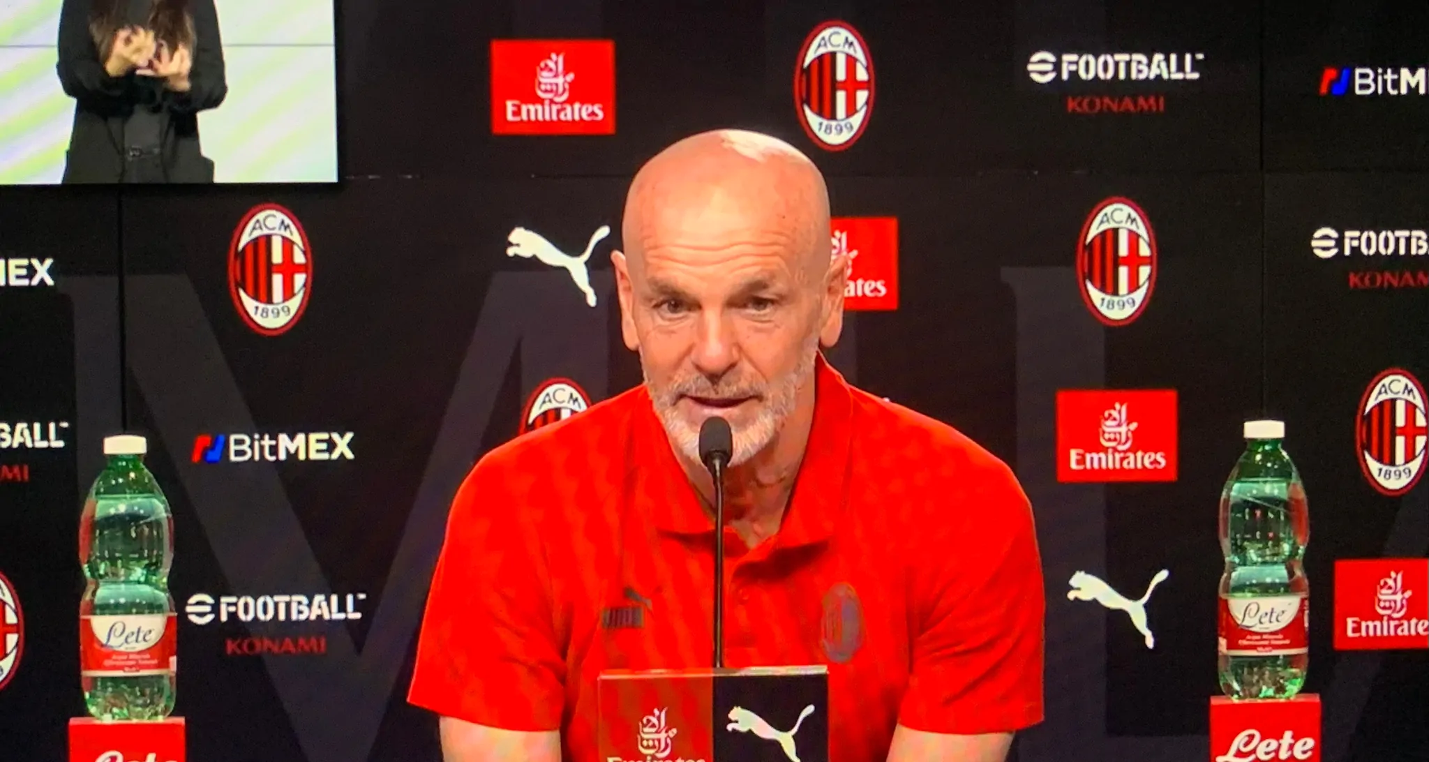 Pioli carica il Milan: “So qual è il problema e so come risolverlo!”