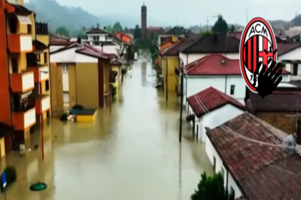 Emergenza Emilia Romagna, bellissima iniziativa del Milan per i tifosi colpiti dall’alluvione