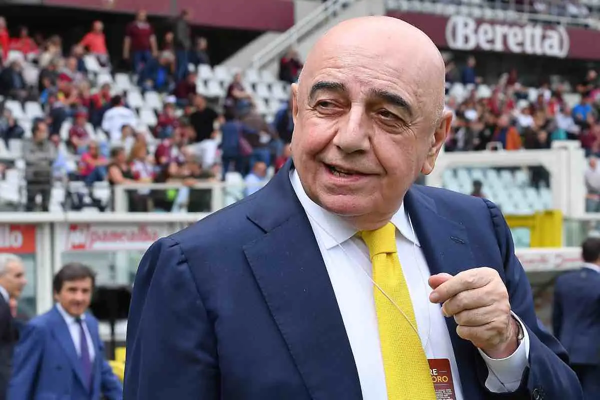 La rivelazione di Galliani prima di Inter-Monza