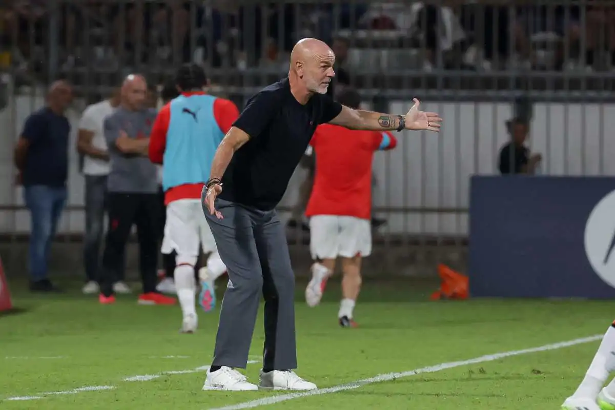 Pioli-SpazioMilan-18-08-2023 ANSAFOTO