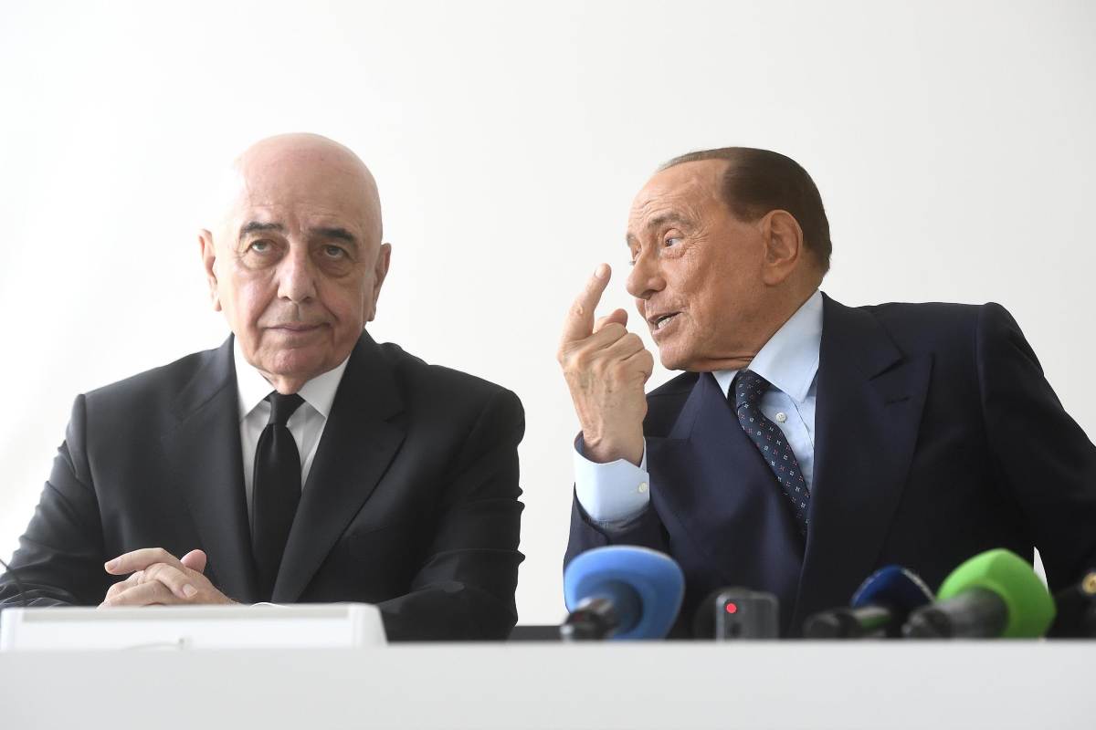 Galliani con Berlusconi 