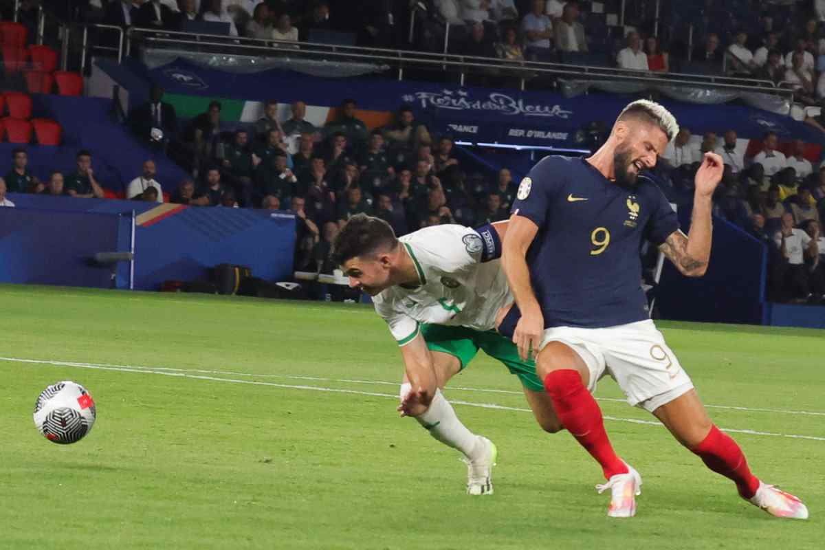 Giroud dopo l'infortunio: le parole