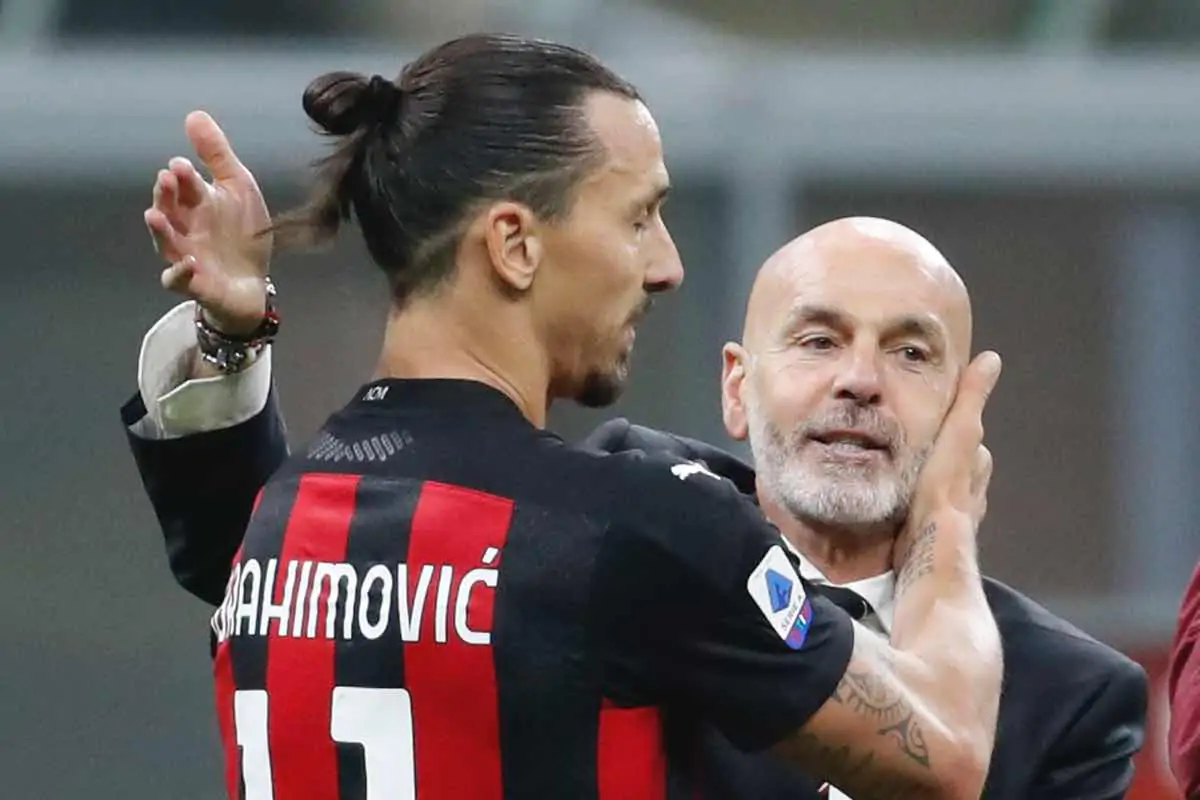 Ibrahimovic a Milanello