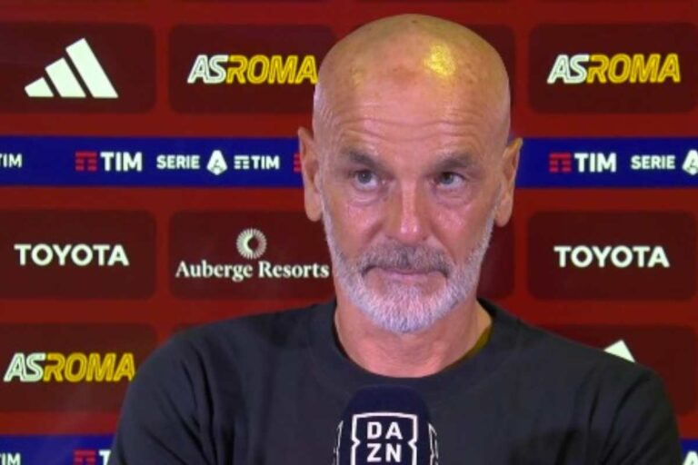 Pioli parla prima del match contro la Roma