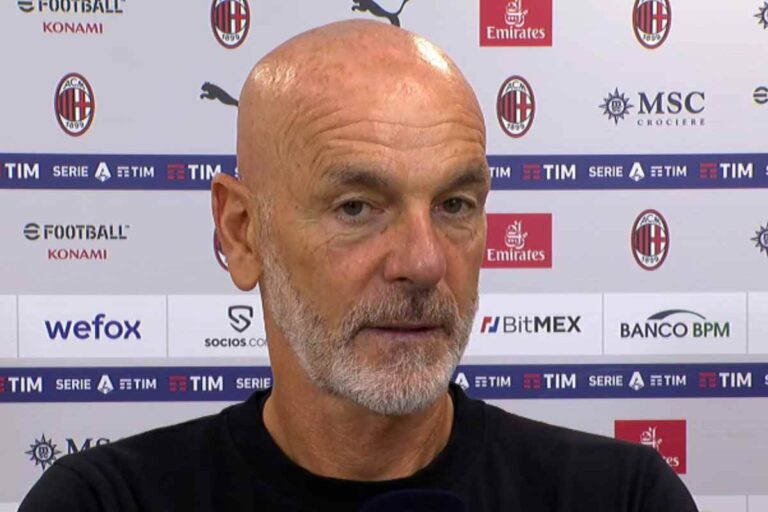 Stefano Pioli dopo Milan-Verona