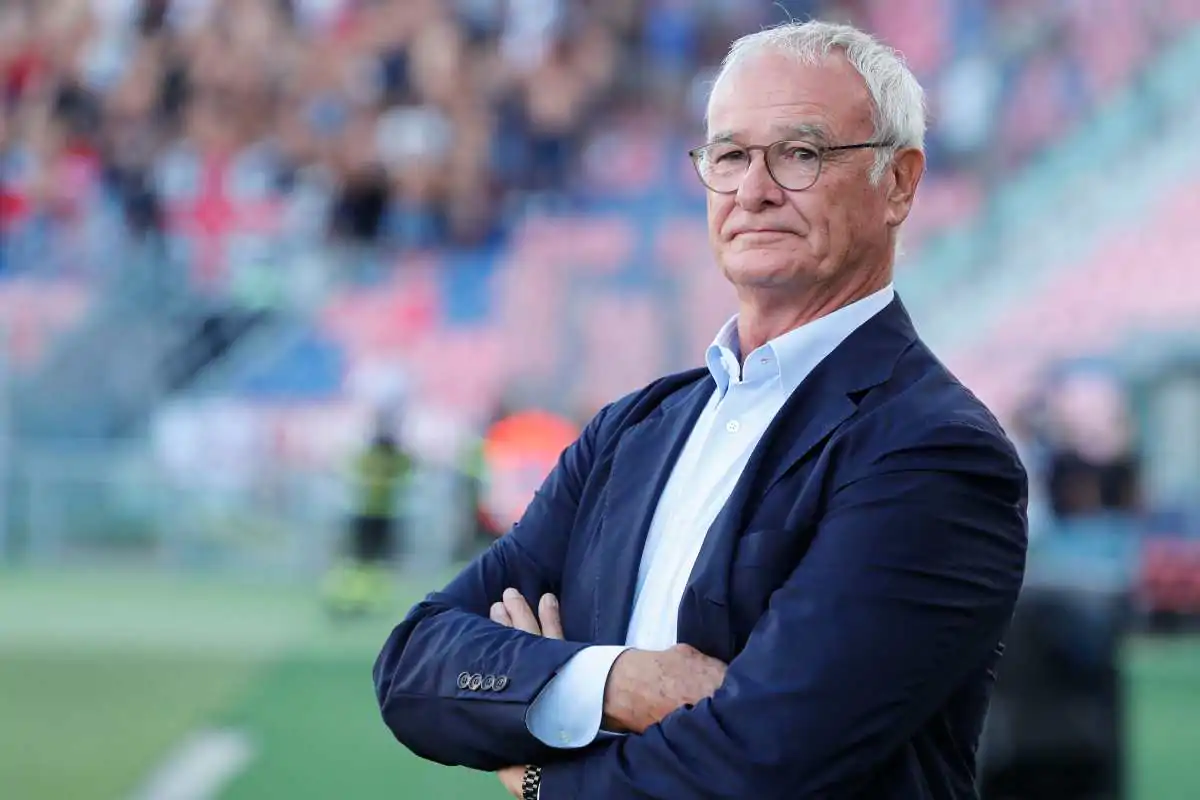 Ranieri prima di Cagliari Milan