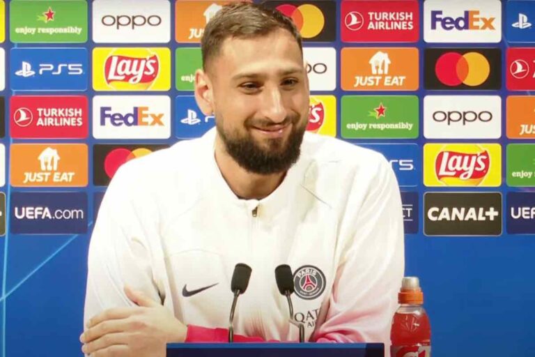 Donnarumma si esprime su PSG-Milan in conferenza