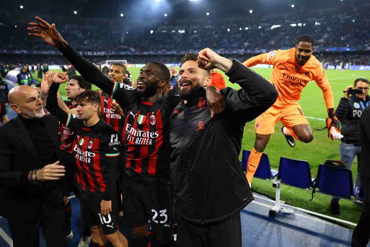 Napoli Milan, presenti 2500 tifosi rossoneri