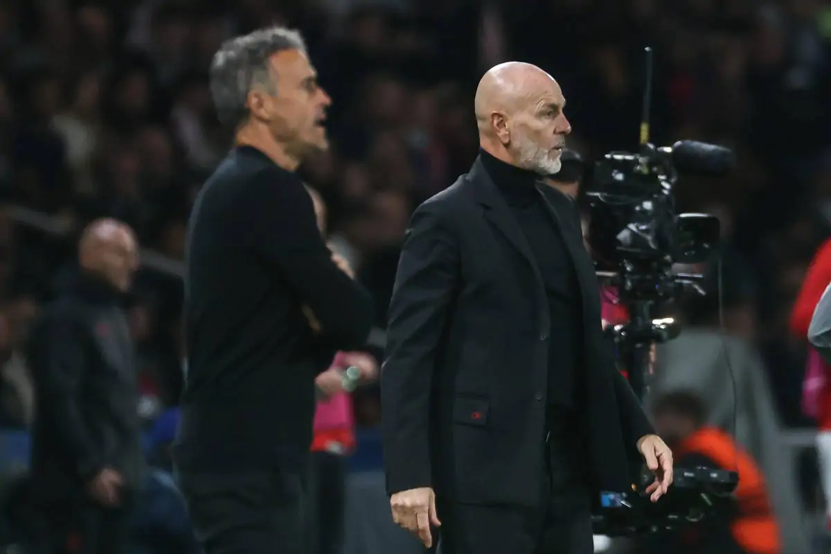 Stefano Pioli dopo la partita Psg-Milan