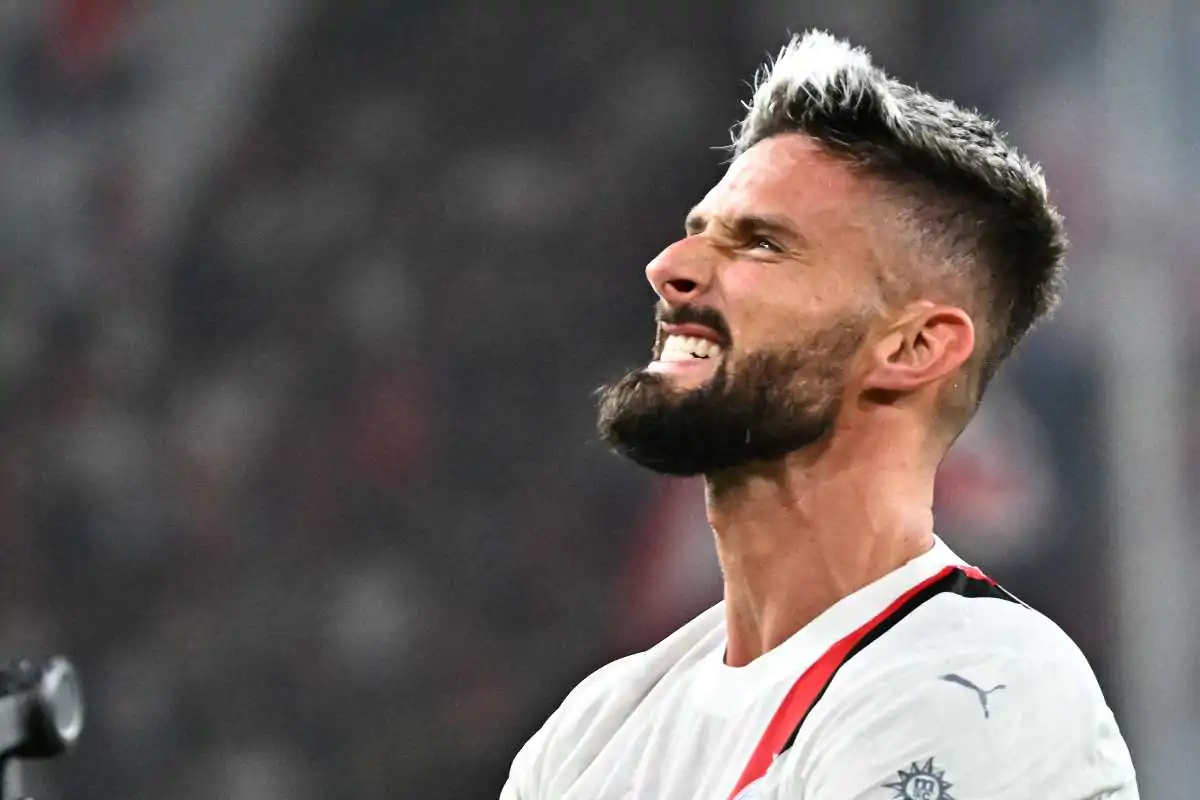 Giroud, traguardo speciale con il Milan: il discorso in allenamento