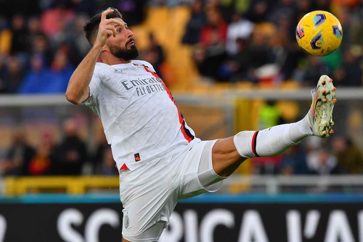 Milan, che guaio per Giroud: rischia una stangata pesante