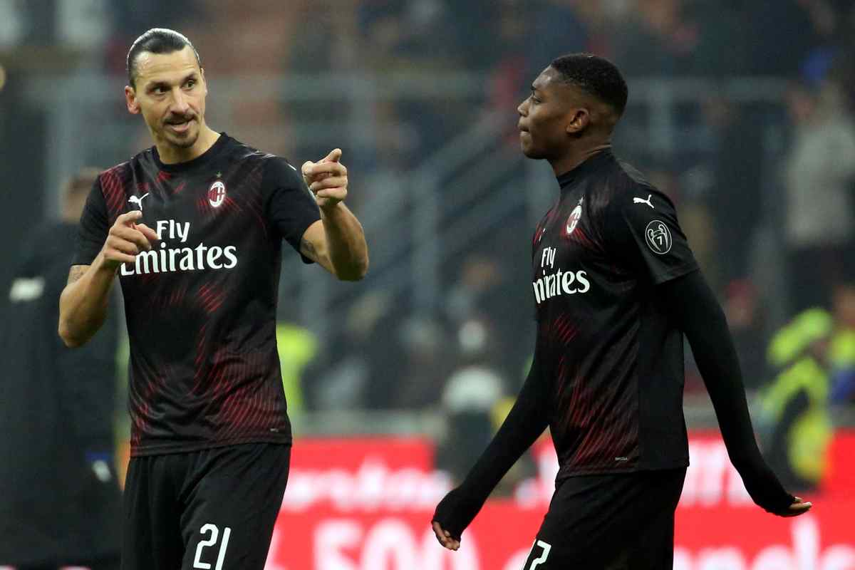 Ibra e Leao insieme nel gennaio 2020, al ritorno dello svedese in Serie A (ANSA) - SpazioMilan.it