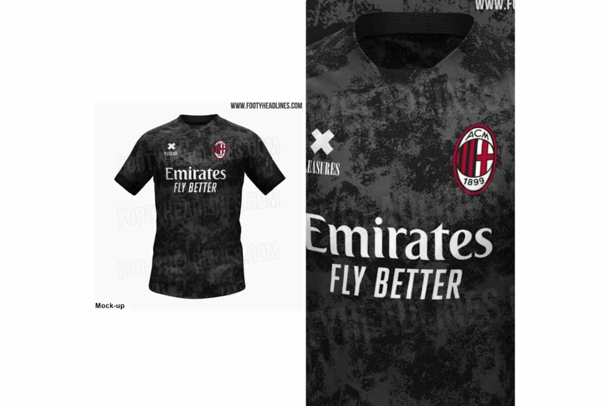 Nuova maglia Milan