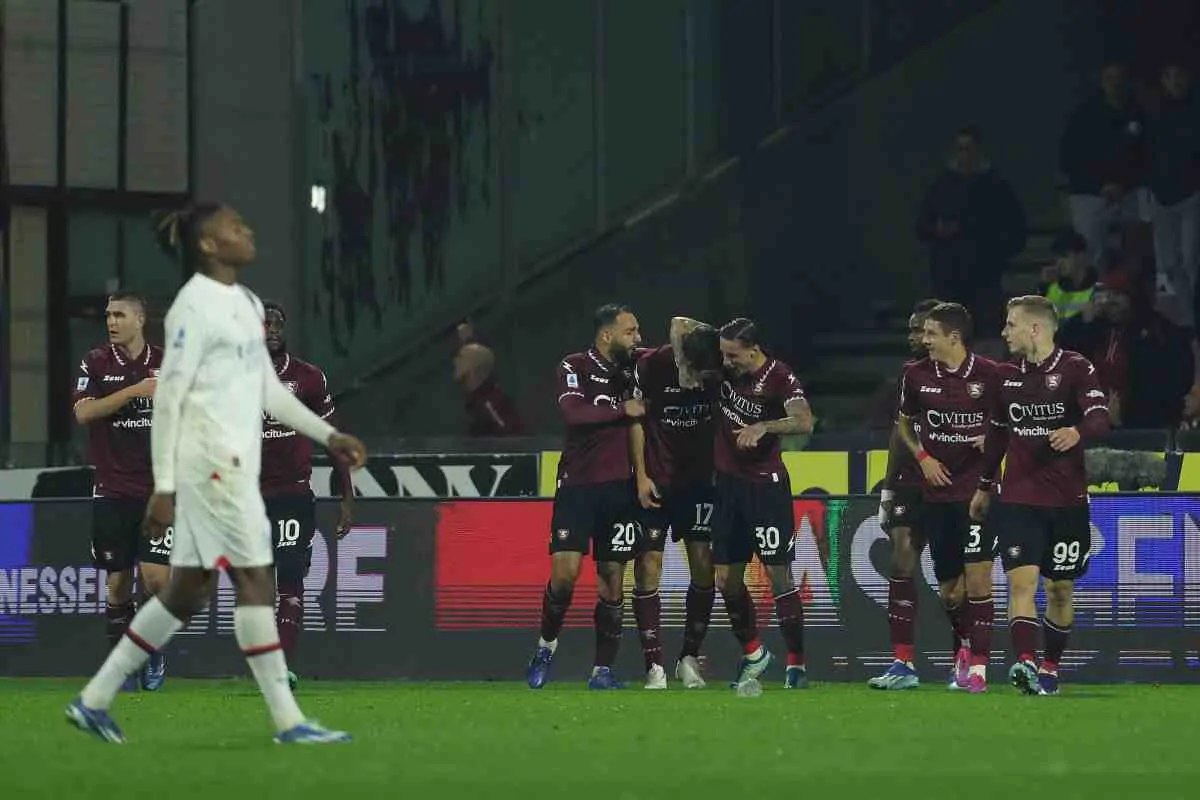 Salernitana-Milan (LaPresse) Spaziomilan.it