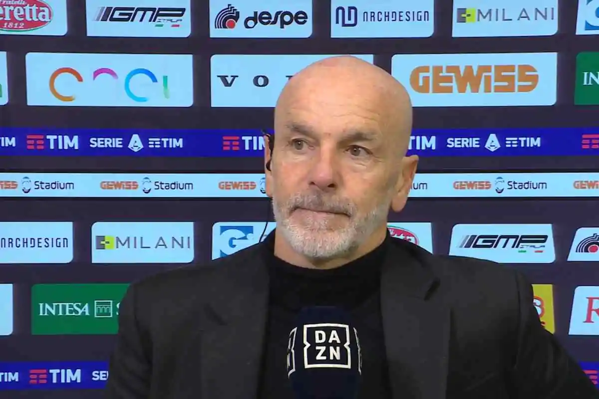 Pioli rammaricato dopo la sconfitta contro l'Atalanta