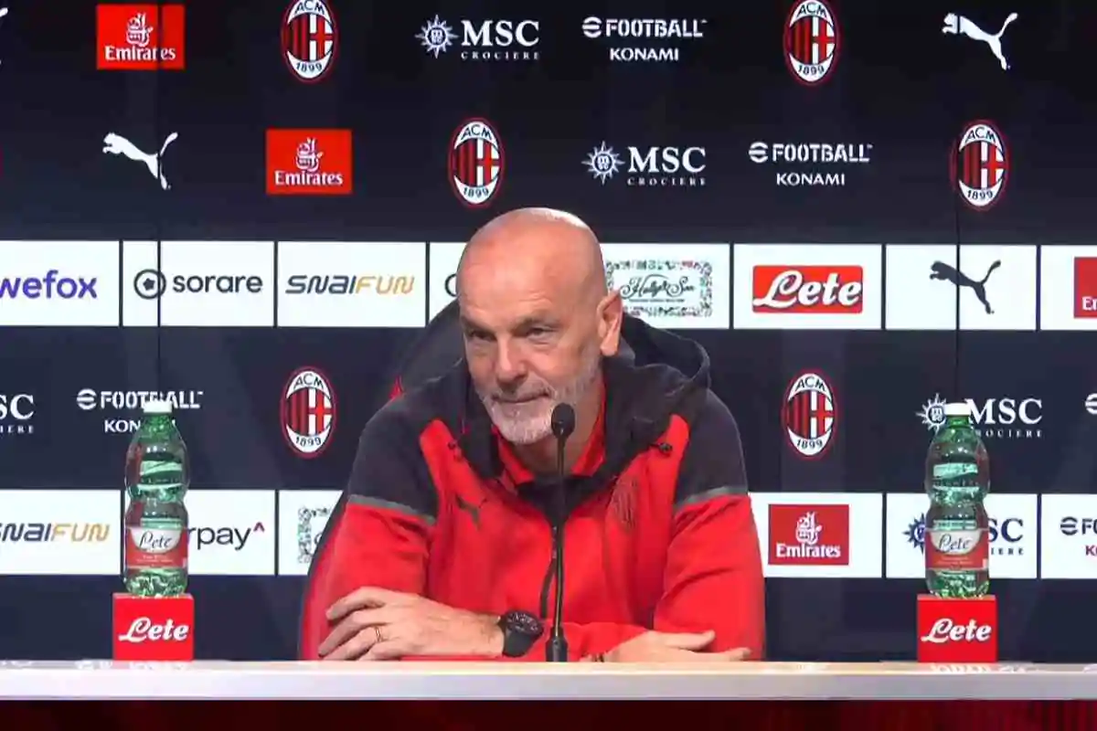 Le parole di Pioli in conferenza