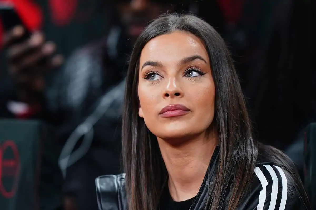 Francisca Silva presente allo stadio per Milan-Cagliari