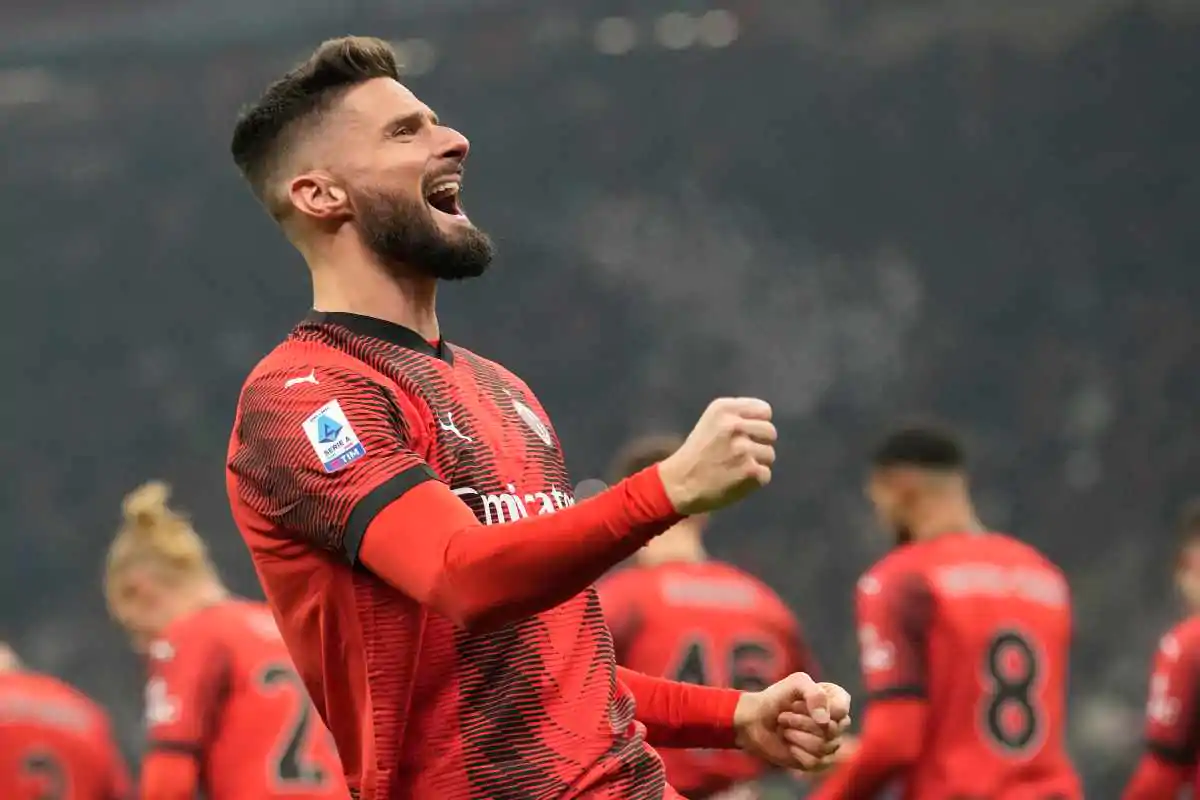 Milan, il dato su Giroud