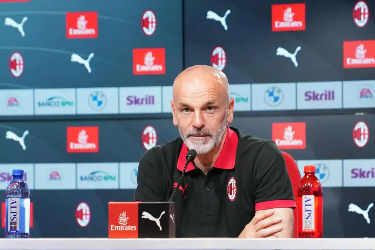 Pioli in conferenza stampa