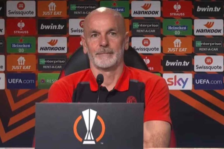 Pioli ha parlato in conferenza