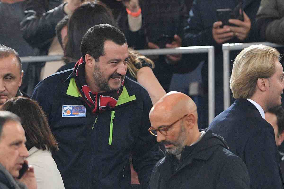 Le parole di Matteo Salvini sul Milan