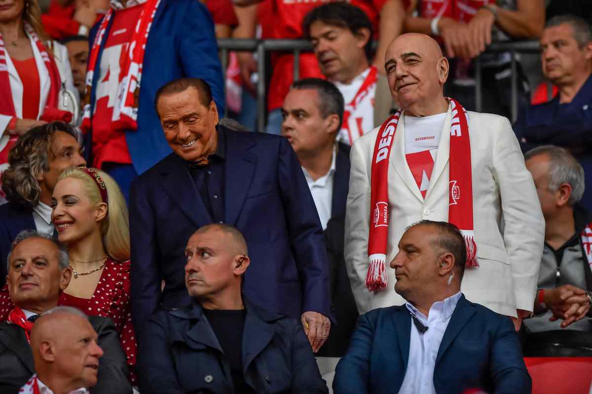 Milan, rivelazione di Galliani su Berlusconi