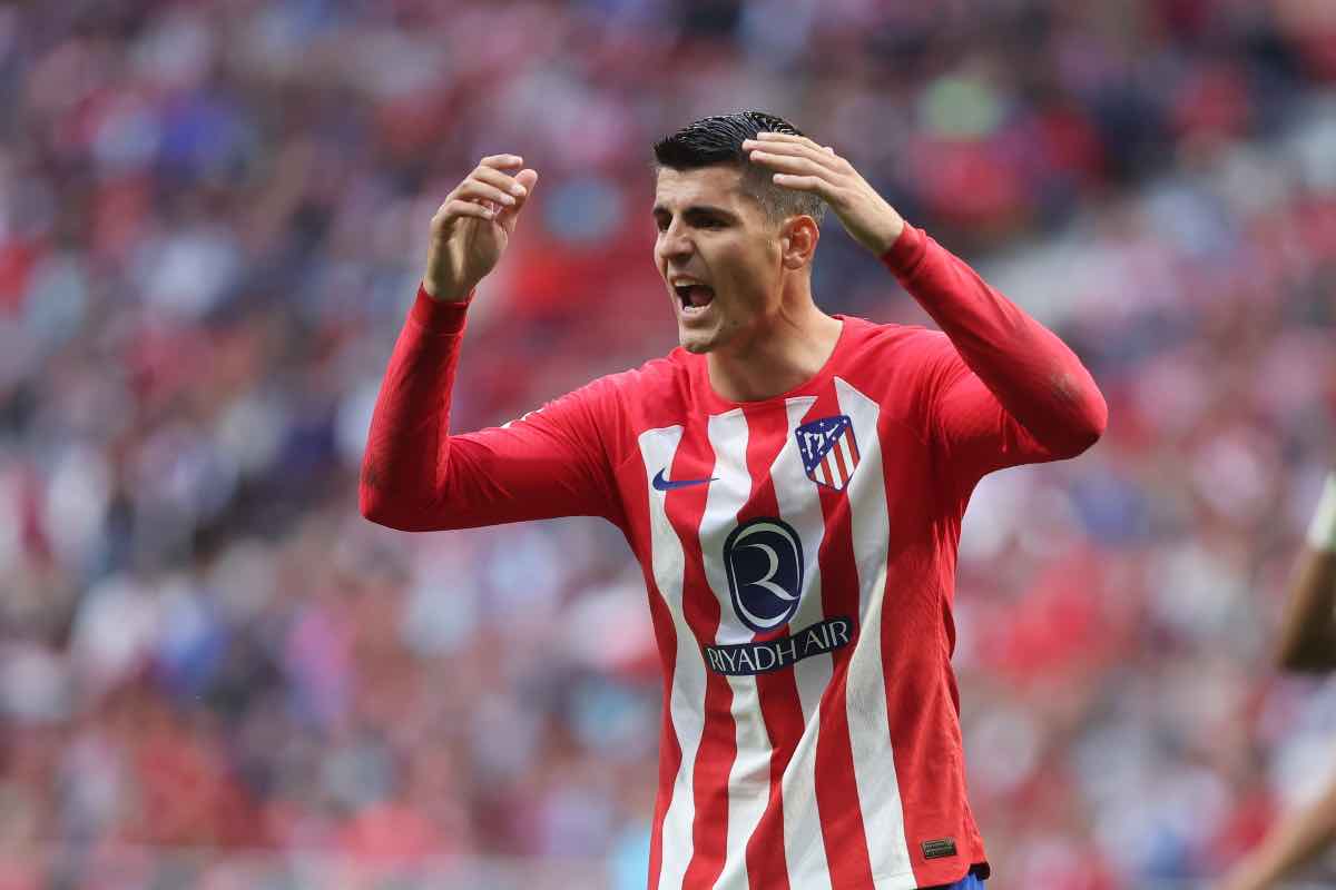 Atletico Madrid infastidito dall'affare Morata al Milan