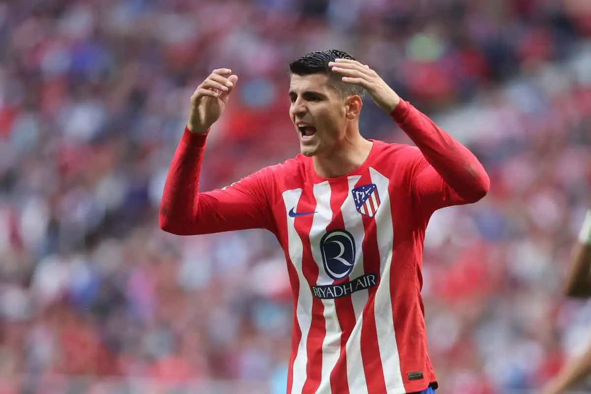 Atletico Madrid infastidito dall'affare Morata al Milan