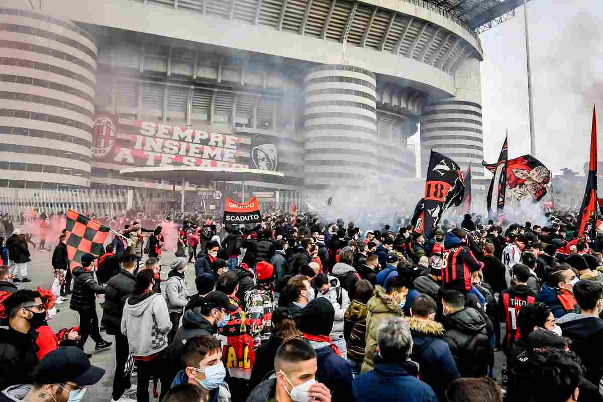 La Curva Sud è pronta: il messaggio