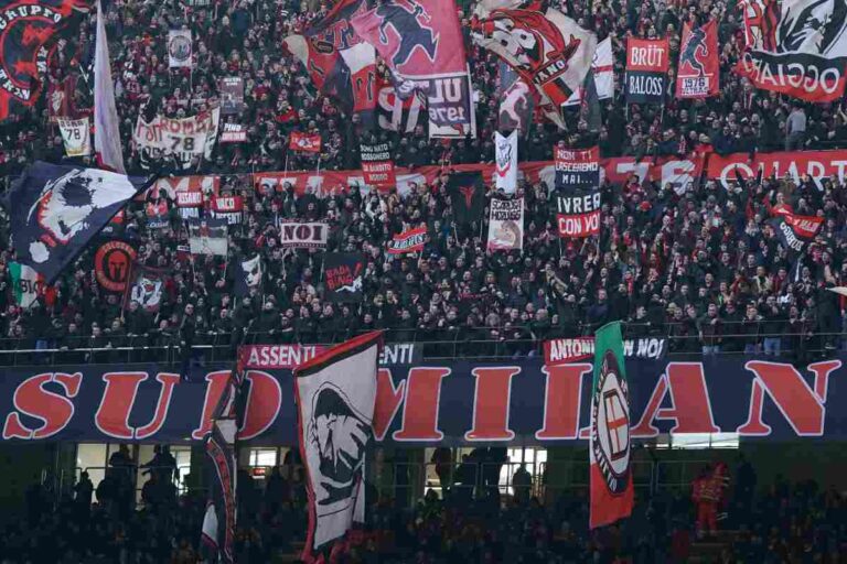 Milan, il messaggio della Curva Sud