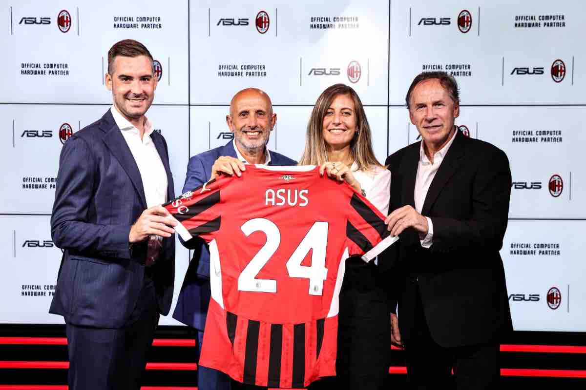 Asus nuovo partner del Milan 