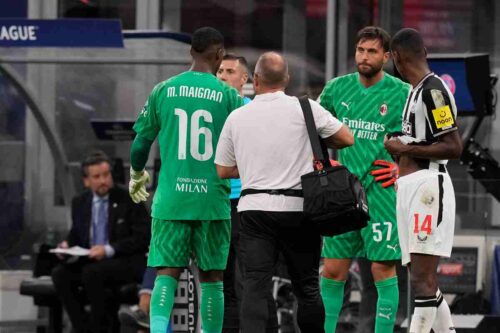 Mike Maignan e Marco Sportiello, le ultime sull'infortunio al portiere